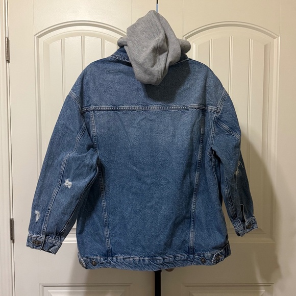 Free People | Flawless Hooded Denim Jacket - Picture 3 of 3